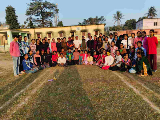 खेल और रंगों के संग मना होली मिलन, खिलाड़ियों ने दिया भाईचारे का संदेश